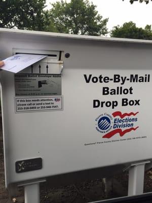 Drop box out front!