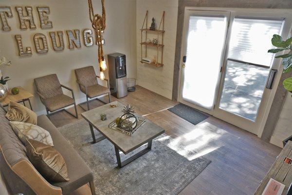 PointKetamine's reception in Westlake Village. Where the patient hangs out for a bit while is waiting for the Ketamine Infusion