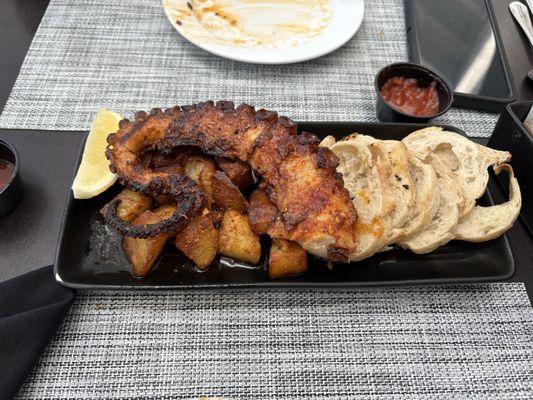 Octopus (sorry, had a bite before pic was taken!)