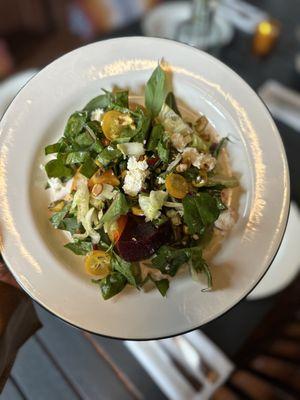Beet Salad, Chevre, Kumquats
