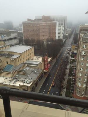12 th floor shot of fox theatre