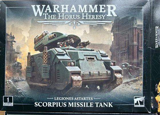 Warhammer missile tank