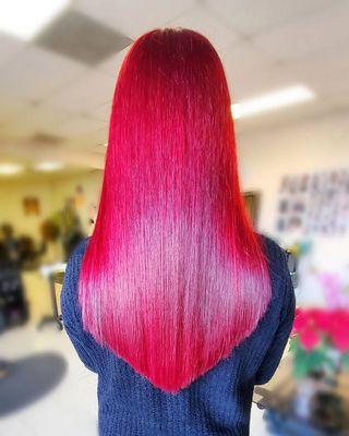 Mermaid red hair