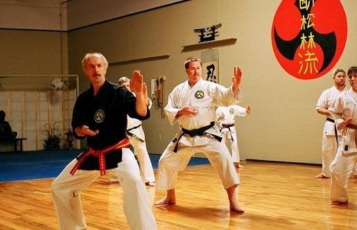 Kata training at the Arizona School of Traditional Karate in Mesa, Gilbert