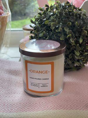 100 % organic handmade candle..