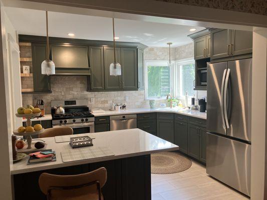 Our improved kitchen.