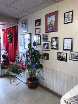 Inside the store
