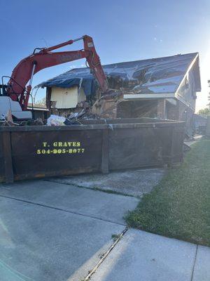 Demolition And Debris Removal Services
