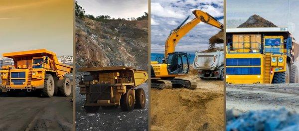 Heavy coonstruction machines