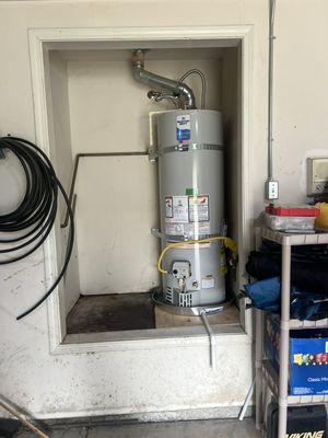 Emergency waterheater and plumbing