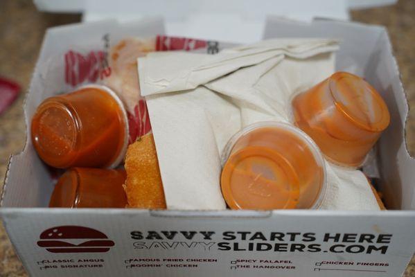 10 Piece Spicy Chicken Fingers