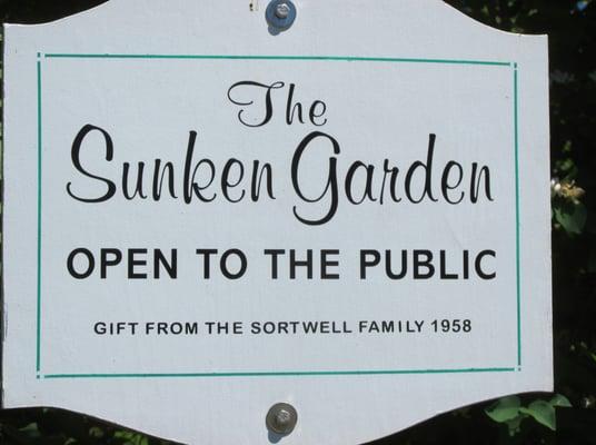 The Sunken Garden