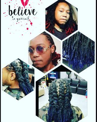 Loc styles & color