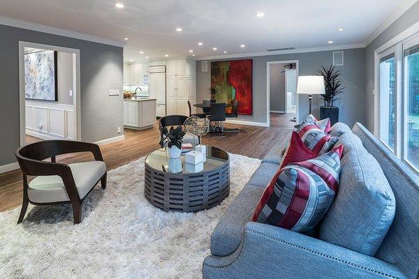 Residential Architecture: Remodeling and room addition to existing family room