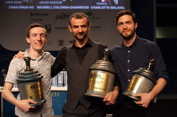 Ben Put (Canada), Sasa Sestic (Australia), and Charles Babinski (USA) - Photo credit: sprudge.com