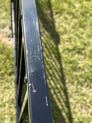 Scratch up rails installed