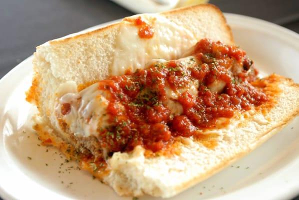 Their meatball parmigiana Hero is my fav.