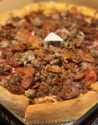 (L) All Meat Pizza LITerally lol