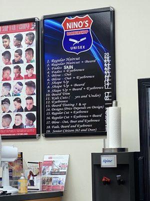 Nino's barbershop unisex