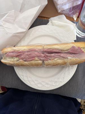 Known for their hoagies. Sizable .