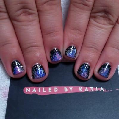 Galaxy nails! Just love these!