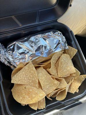 Burrito to go