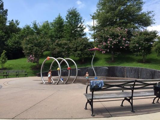 Splash pad.