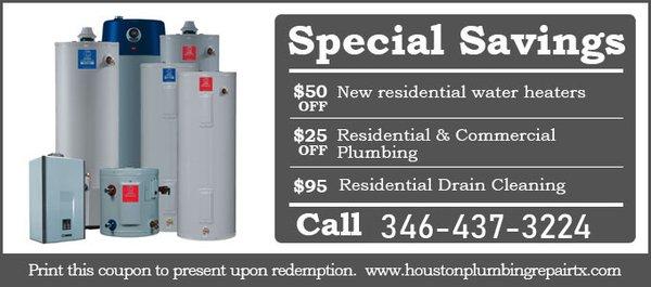 Plumbing Services Houston