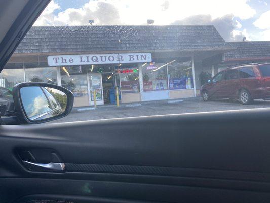 The liquor Bin ...clowns don't support this business