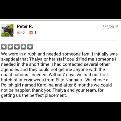 Elite Nannies On Call