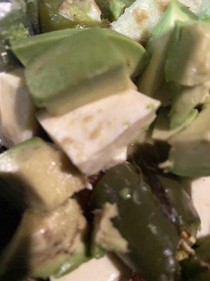 Second picture of the same dish. Rotten avocado ‼