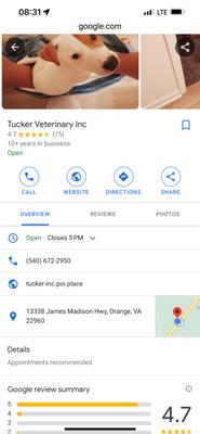 Tucker Veterinary