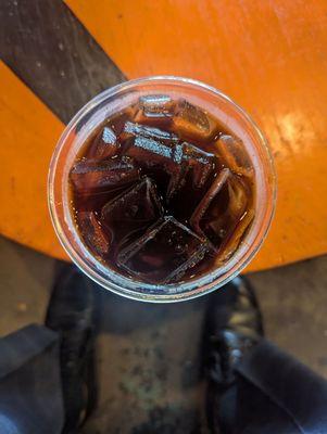 Cold brew.. They also make a whisky barrel aged cold brew but were out.