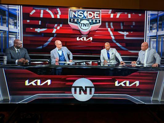 Inside the NBA as broadcast on TNT on October 25, 2022.