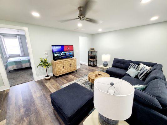 Unit 4's vacation unit living room