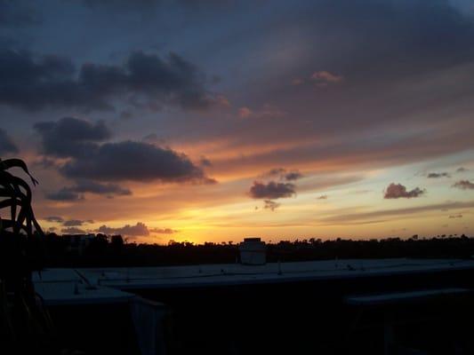 Sunset View from Bedroom Window