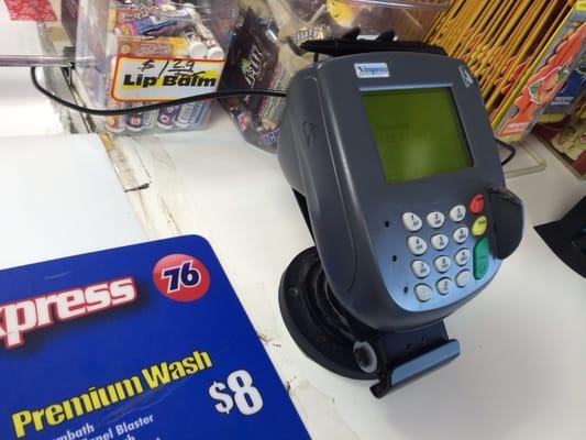 Left Privacy Guard has been removed so they can steal ur pin# My debit card info was stolen here! Don't use your card here!!