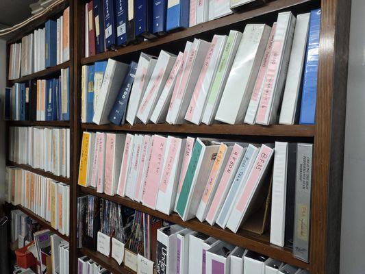 Transmission repair library