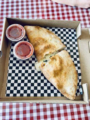 Make your own calzone, delicious!