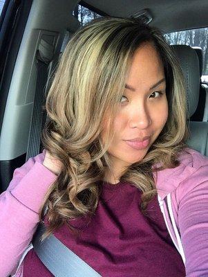 Cut and highlights by Ginger