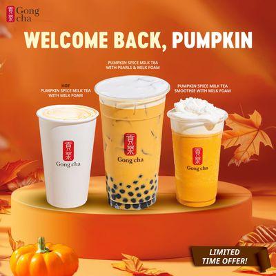 Pumpkin Milk tea