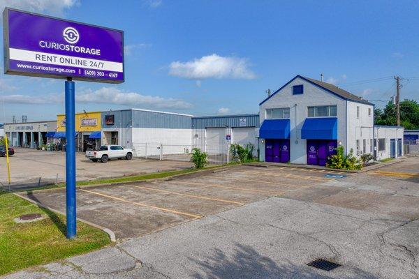 Outdoor self-storage units near Walmart Neighborhood Market