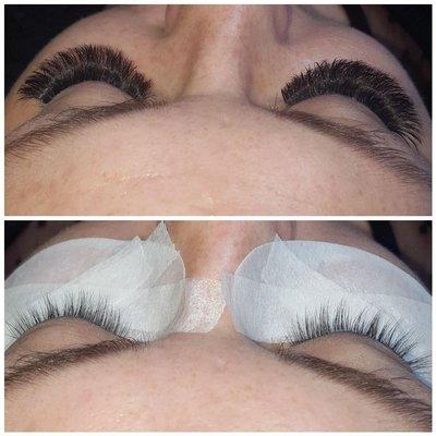 Volume lashes
