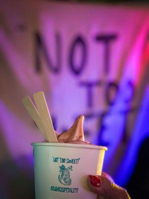 Lychee strawberry and Hojicha