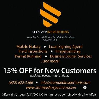Stamped Inspections