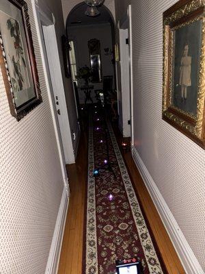 Upstairs Hallway with EMF Tripwire