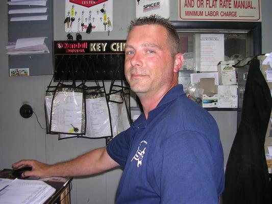Larry Strobeck, Service Manager