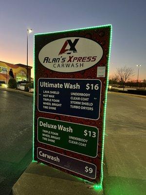 Alan's Xpress Carwash