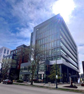 We are located in the Spark building at 821 E Washington Avenue Suite 110, Madison, WI 53703.