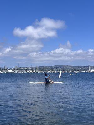 Newport Harbor Paddleboarding